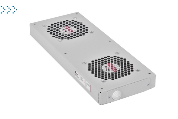 Модуль вентиляторный, 36V-48V, 2 вентилятора с терморегулятором, колодка