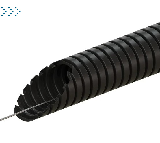 Труба ПНД гофрир. легкая, с зондом диам. 40 мм