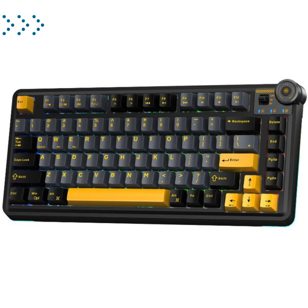 Клавиатуры AULA F108 Gray-Orange-Deep Gray