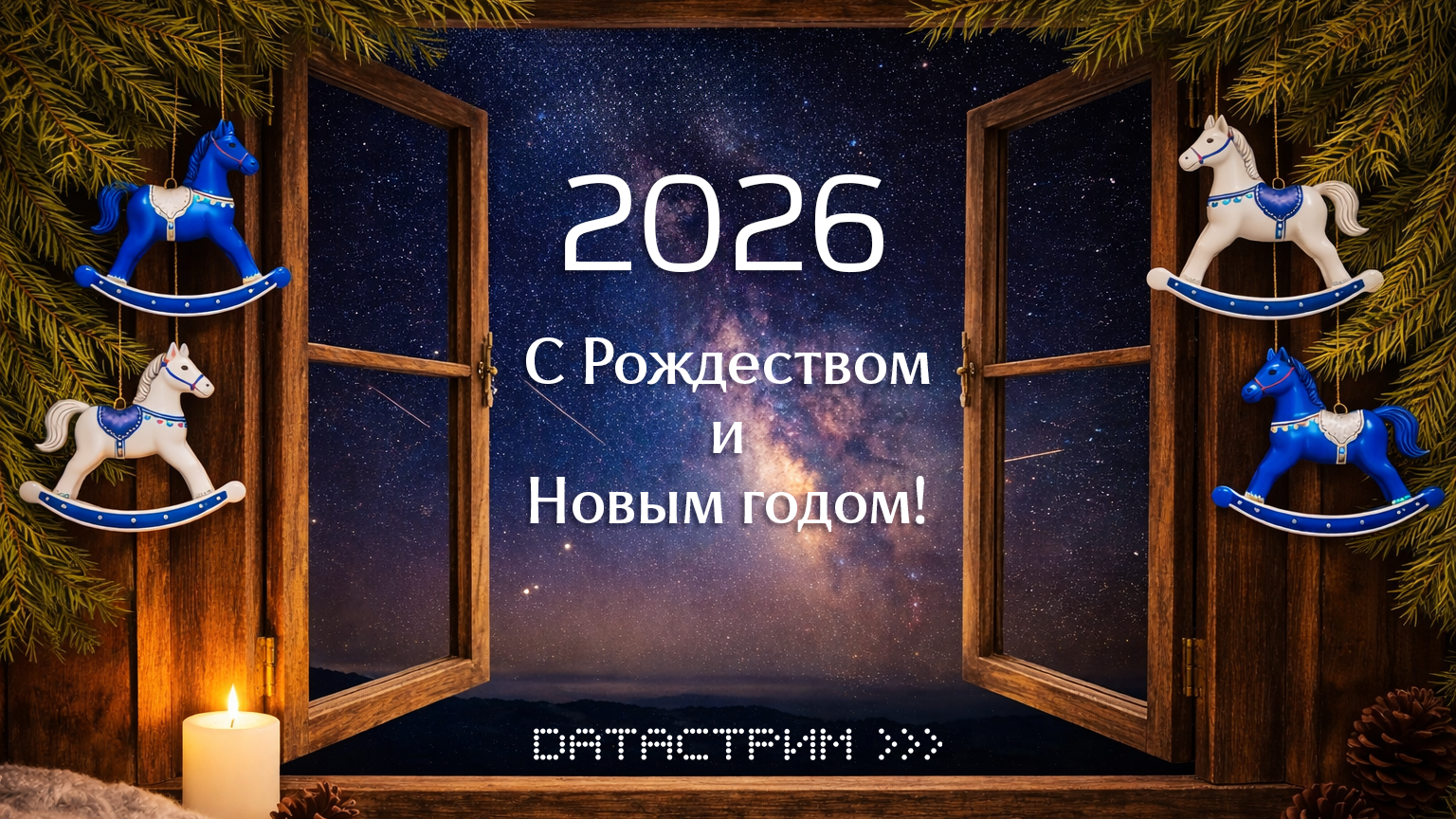 Поздравляем с Рождеством и Новым 2026 годом! Поздравляем с Рождеством и Новым 2026 годом!
