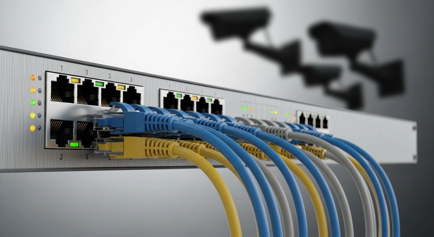 PoE-коммутаторы для видеонаблюдения: как рассчитать PoE-бюджет и выбрать портовую ёмкость PoE-коммутаторы для видеонаблюдения: как рассчитать PoE-бюджет и выбрать портовую ёмкость