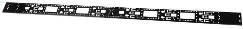 Вертикальный кабельный органайзер 42U для шкафов ШТК-СП и ШТК-МП