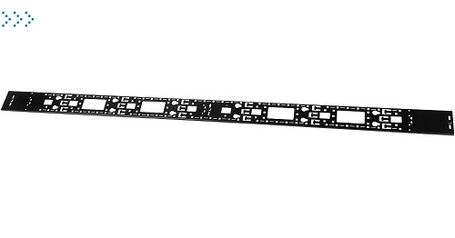 Вертикальный кабельный органайзер 48U для шкафов ШТК-СП и ШТК-МП