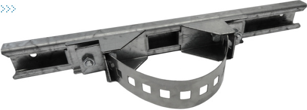 Комплект крепления на столб для шкафов серии ШТВ-НЭ шириной 600 мм