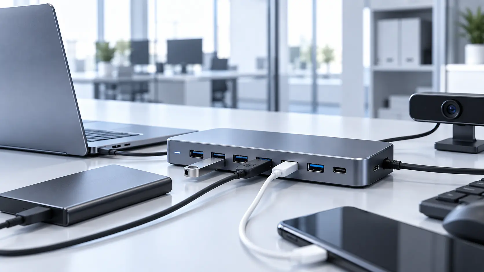 Когда USB-концентратору требуется внешнее питание и почему обычный USB-хаб подходит не для всех задач Когда USB-концентратору требуется внешнее питание и почему обычный USB-хаб подходит не для всех задач