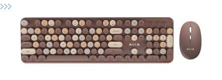 Клавиатуры AULA AC306 Coffee-Colorful