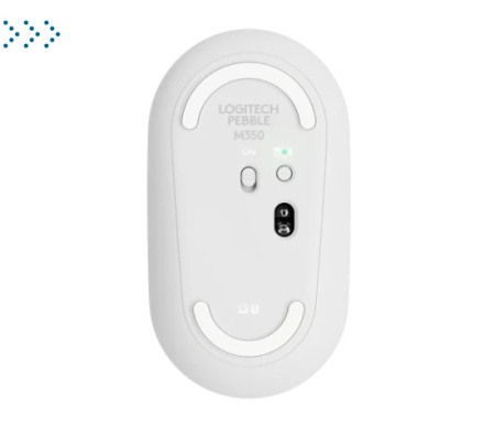 Мышь Logitech Pebble Mouse 2 M350s (белый)