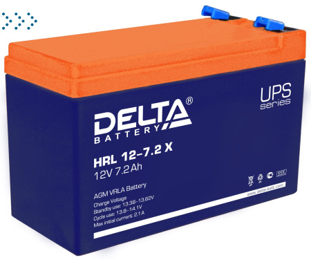 Аккумуляторная батарея Delta HRL12-7,2 Х
