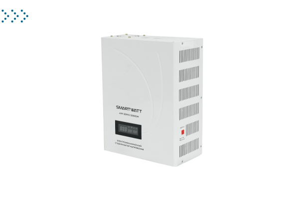Электромеханический стабилизатор напряжения SMARTWATT AVR SERVO 5000SW