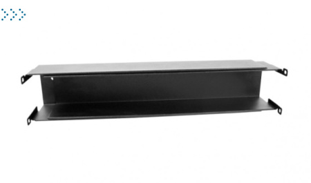 Лоток кабельный горизонтальный боковой для шкафов ШТК-СП , чёрный