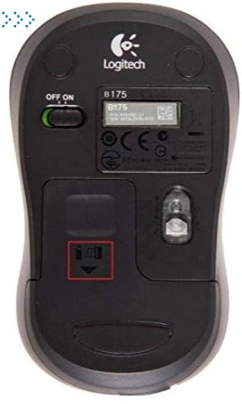 Мышь Logitech B175 (черный)