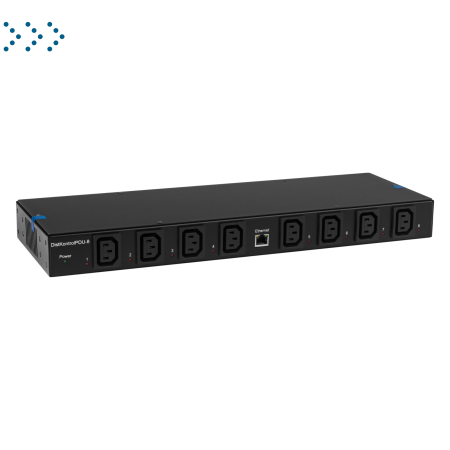 Управляемый блок распределения питания DistKontrolPDU-8 (1U)
