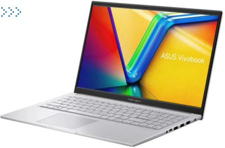 ASUS Vivobook 15/ X1504VA-BQ574/ i5 120U/ 15.6 FHD IPS AG/ UHD Graphics/ 16GB/ 512GB/ DOS/ noODD/ FPR/ Cool Silver ноутбук