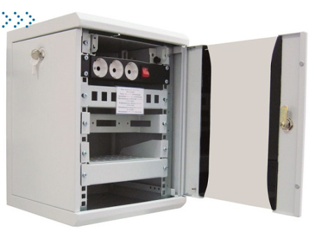 Шкаф телекоммуникационный настенный 10" 12U, (350х255)