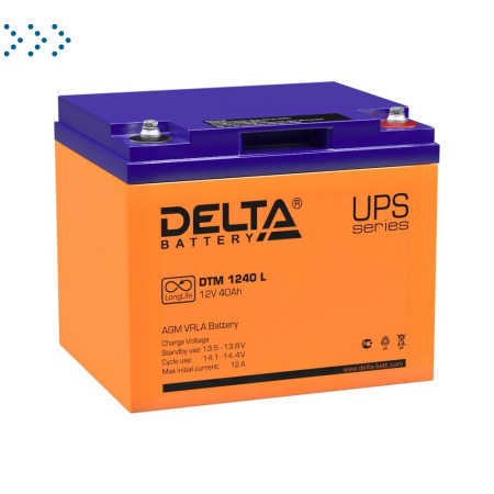 Аккумуляторная батарея DTM 1240 L Delta
