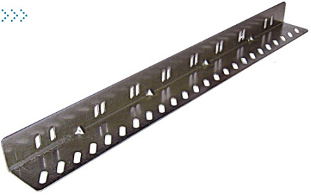 Комплект уголков опорных (направляющие) для напольных шкафов, глубина 580-620 мм, нагрузка до 100 кг.