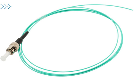 Пигтейл LANMASTER ST/PC, многомодовый OM3, 1.5 м