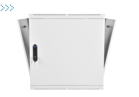 Шкаф телекоммуникационный настенный разборный 9U (600х660), съемные стенки, дверь металл