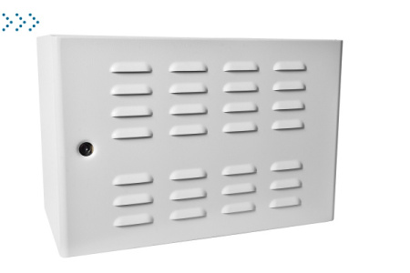 Шкаф уличный всепогодный настенный 6U (600х500), передняя дверь вентилируемая