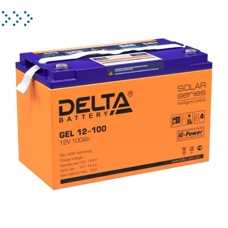 Аккумуляторная батарея GEL 12-100 Delta Аккумуляторная батарея GEL 12-100 Delta