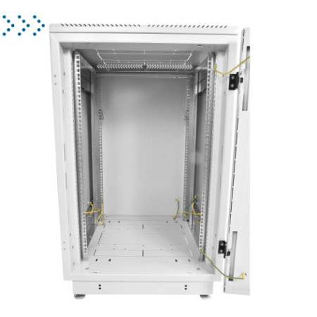 Шкаф телекоммуникационный напольный 18U (600x800) дверь металл