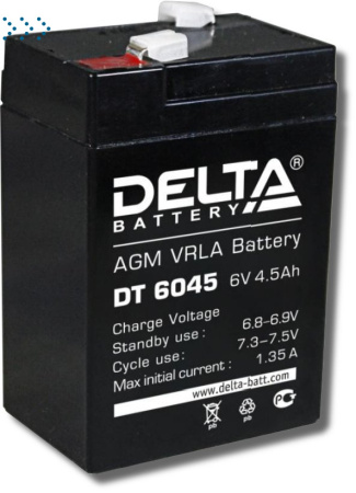 Аккумуляторная батарея DT 6045 Delta