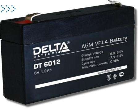 Аккумуляторная батарея DT 6012 Delta