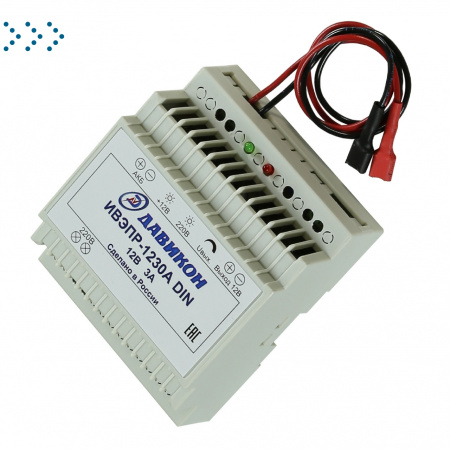 Источник вторичного электропитания Давикон ИВЭПР-1230A-DIN