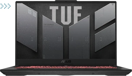ASUS TUF Gaming A17/ FA706NFR-HX041/ R7-7435HS/ 17.3 FHD Value IPS-level AG 16:9 144Hz/ GF RTX 2050 4GB/ 16GB/ 1TB/ DOS/ noODD/ Graphite Black ноутбук