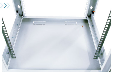 Шкаф телекоммуникационный настенный разборный 15U (600х660), съемные стенки, дверь металл