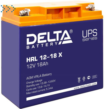 Аккумуляторная батарея Delta HRL 12-18 Х