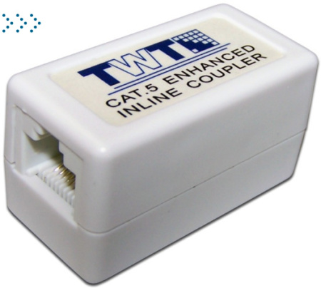 Повторитель портов RJ-45, неэкранированный, категории 5е Повторитель портов RJ-45, неэкранированный, категории 5е
