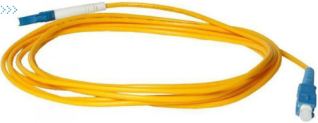 Патч-корд оптический TWT, PVC, симплексный, LC/UPC-LC/UPC, SM OS2, 2.0 м
