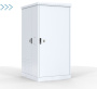 Шкаф уличный всепогодный напольный 24U (Ш1000хГ900) с электроотсеком, три двери