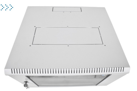 Шкаф телекоммуникационный настенный разборный 15U (600х650) дверь стекло