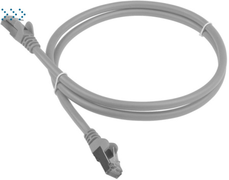 Патч-корд LANMASTER FTP кат.6, 10.0 м, серый