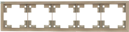 Пятиместная рамка классик, латте (35950 LT)
