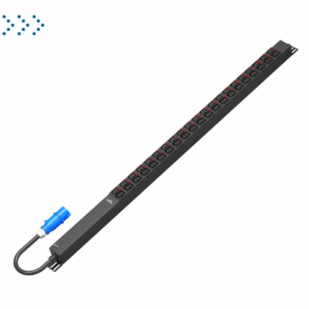 Блок распределения питания SMARTWATT PDU P-series 0U-B-1P16A-SMB-21C13-21C39-UL-3M-IEC309