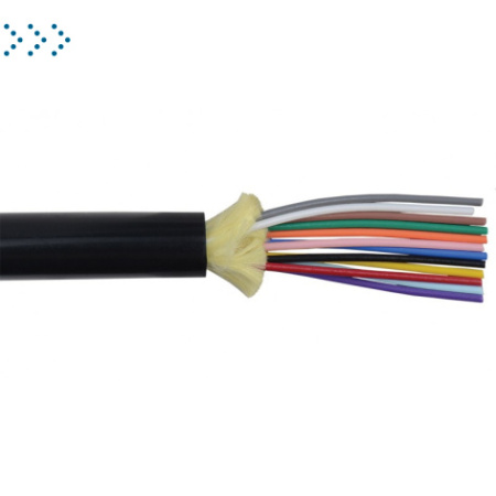 ВО кабель универсальный, Distribution, нг(А)-HF, 12 волокон, OS2 Ultra, черный