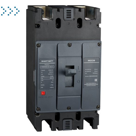 Автоматический выключатель в литом корпусе SMARTWATT PDE HCB250B-DC-125/3, 125 А, 3P, 20 кА