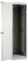 Шкаф телекоммуникационный напольный 42U (600x800) дверь перфорированная