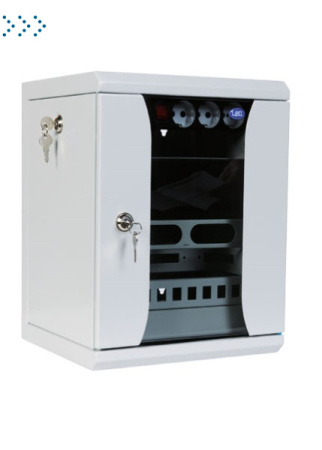 Шкаф телекоммуникационный настенный 10" 8U, (350х255)