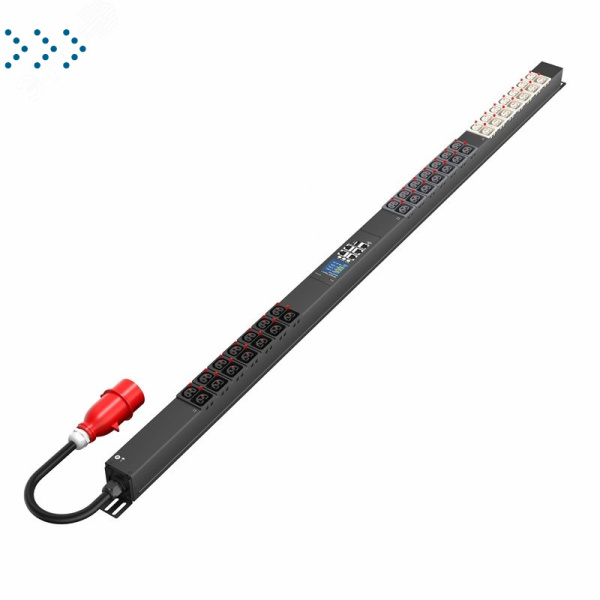 Блок распределения питания SMARTWATT PDU P-series 0U-MI-3P16A-SMB-21C13-21C39-UL-2M-IEC309 Блок распределения питания SMARTWATT PDU P-series 0U-MI-3P16A-SMB-21C13-21C39-UL-2M-IEC309