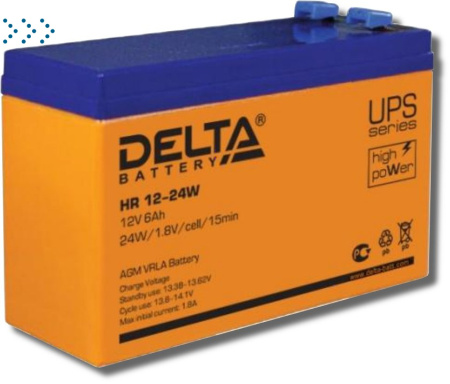 Аккумуляторная батарея HR 12-24 W Delta