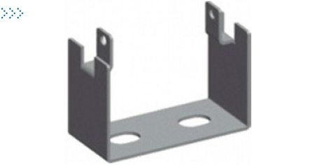 Держатель напольный для лотка шириной 50мм