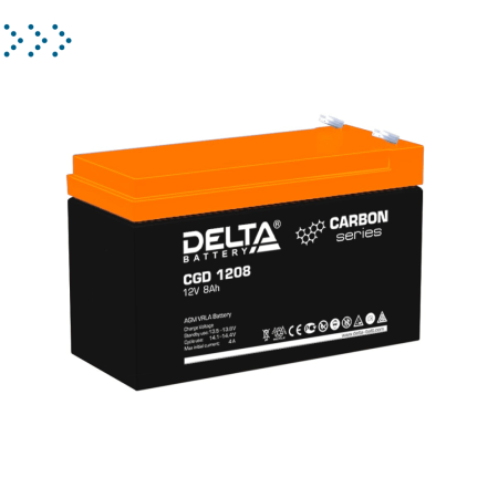 Аккумуляторная батарея CGD 1208 Delta