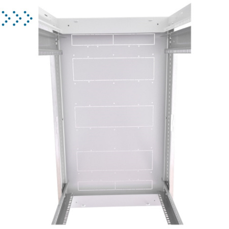 Шкаф телекоммуникационный напольный 42U (800x800) дверь металл