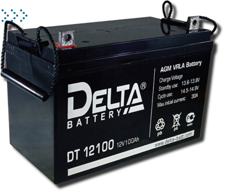 Аккумуляторная батарея DT 12100 Delta