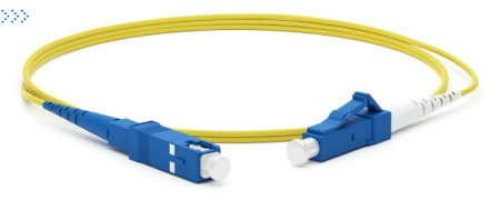 Патч-корд оптический TWT, PVC, симплексный, SC/APC-LC/UPC, SM OS2, 1.5 м
