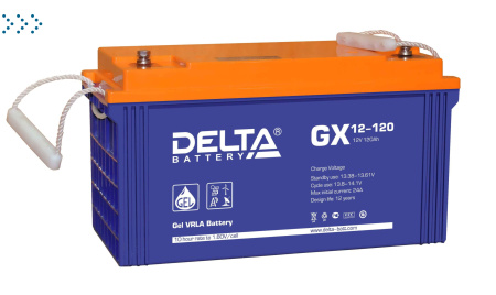 Аккумуляторная батарея GX 12-120 Delta